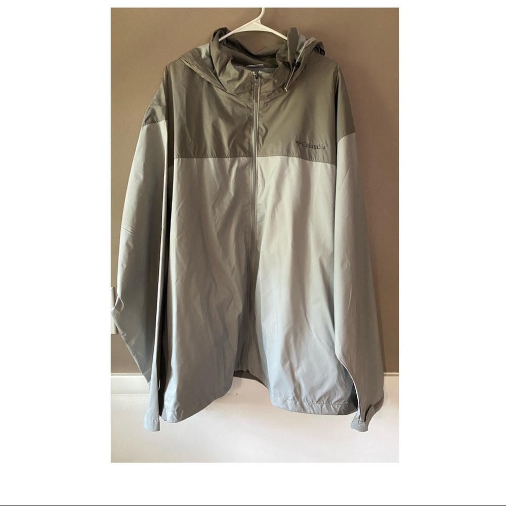 Big & Tall Columbia Lightweight Raincoat 6XL